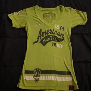 American fighter shirt
